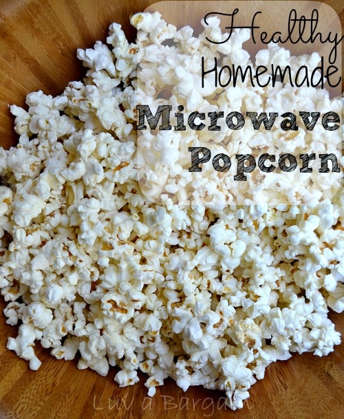 Homemade Microwave Popcorn - Recipes