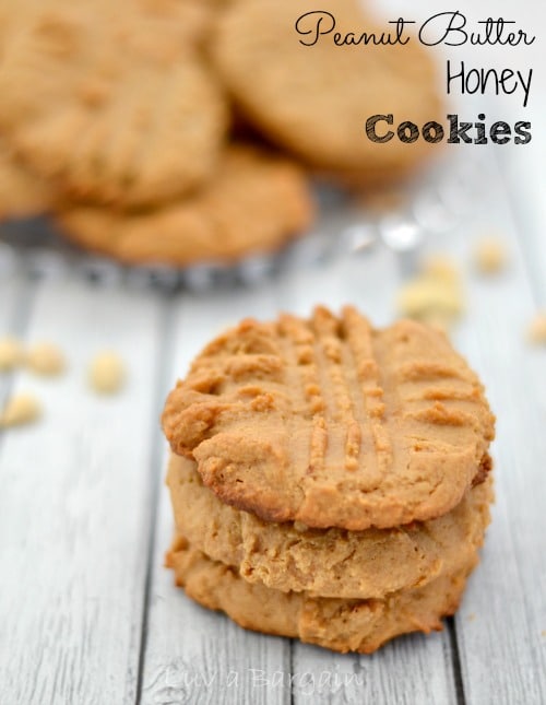 Peanut butter deals cookies with honey