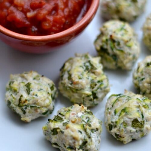 Turkey Zucchini Poppers, Gluten Free and Paleo - To Simply Inspire