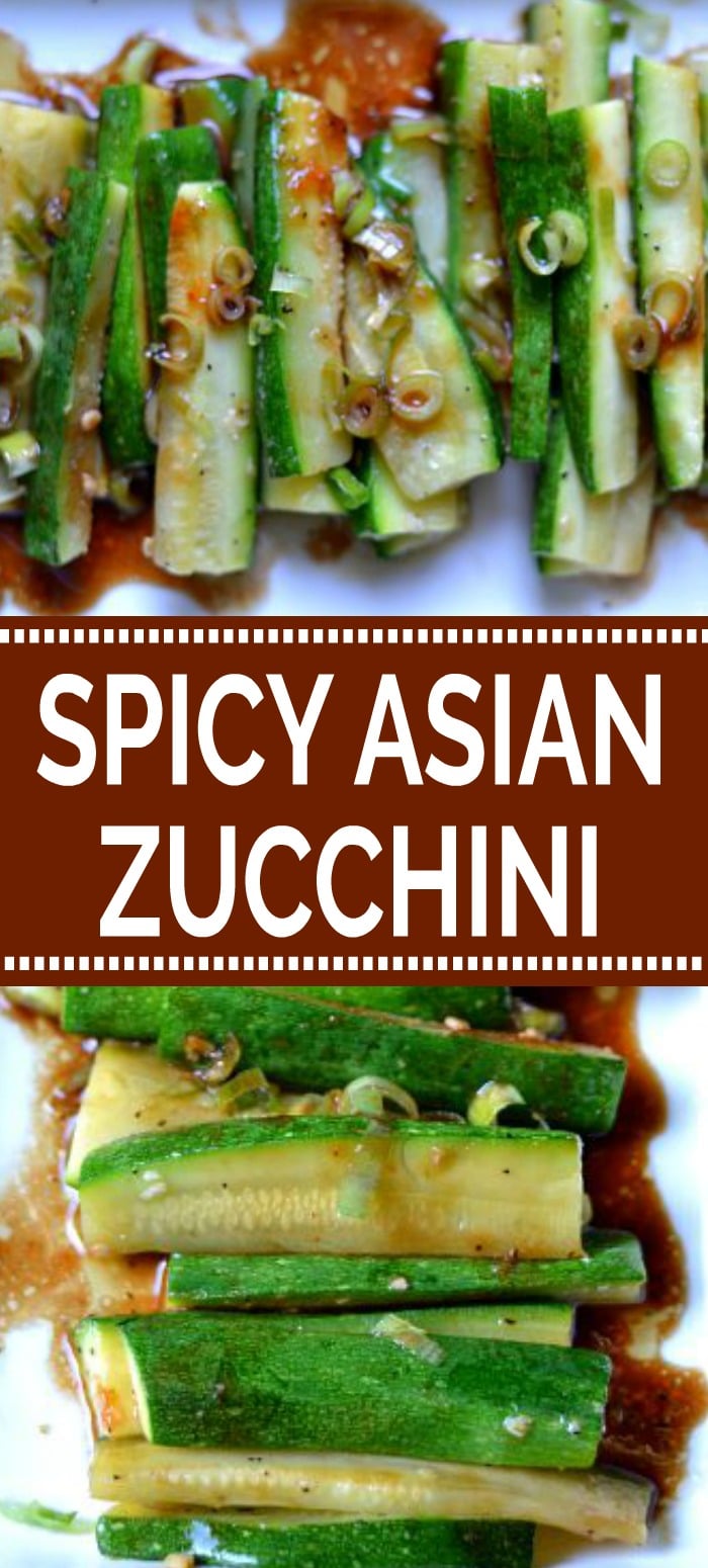 Spicy Asian Zucchini