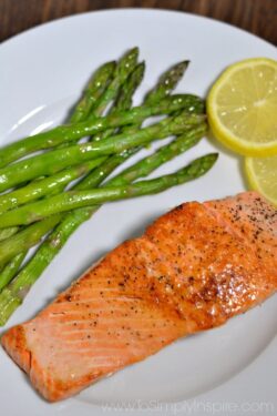 Easy Crispy Pan Seared Salmon Recipe