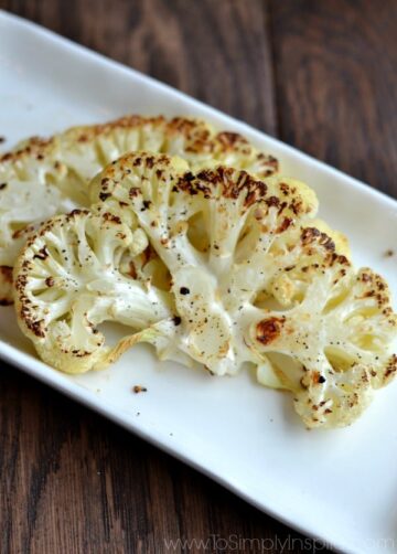 Roasted Cauliflower - To Simply Inspire