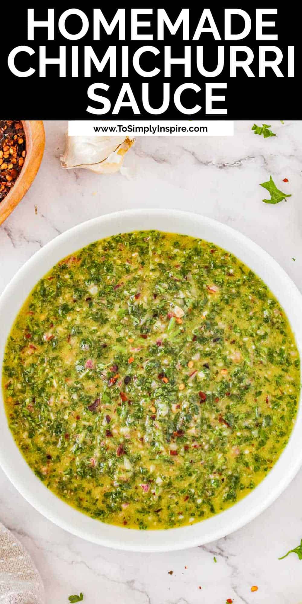 Best Chimichurri Sauce Recipe - To Simply Inspire