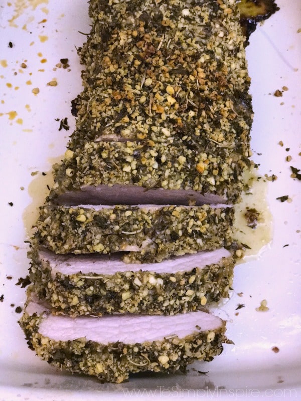 Herb rubbed pork tenderloin hotsell