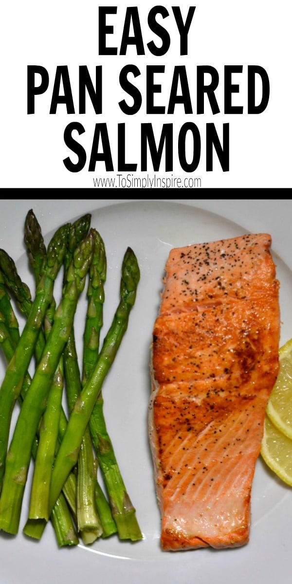 Easy Crispy Pan Seared Salmon Recipe