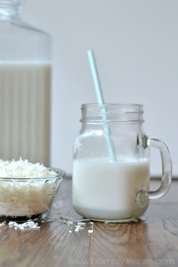 How to Make Homemade Coconut Milk (with Shredded Coconut)