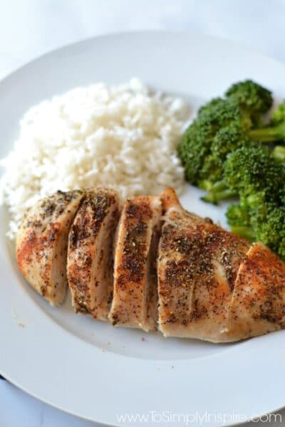 Baked Chicken Breasts - To Simply Inspire