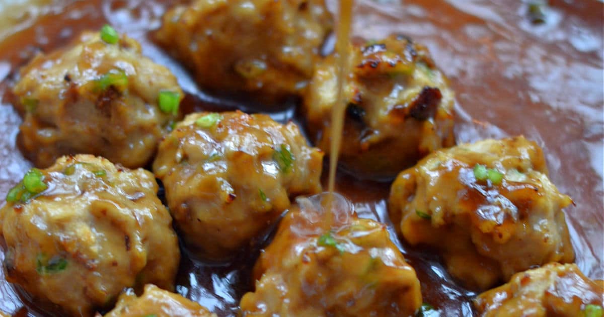Teriyaki Chicken Meatballs - To Simply Inspire