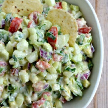 Cucumber Avocado Salsa