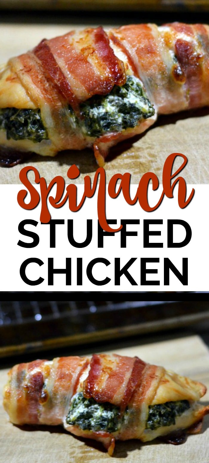 Spinach Cream Cheese Stuffed Chicken Breasts