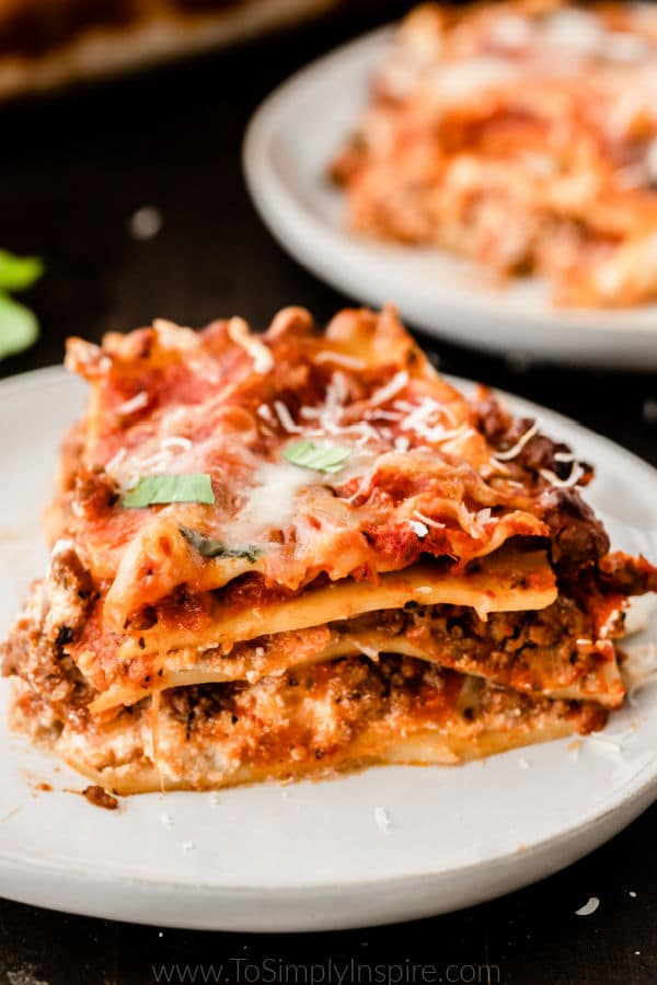 Easy Classic Lasagna Recipe - To Simply Inspire