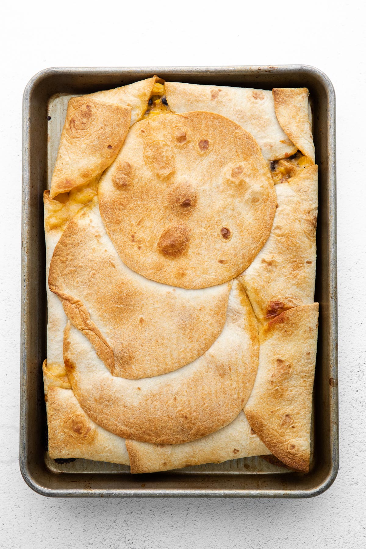 Easy Oven Baked Sheet Pan Quesadillas - Midwest Foodie