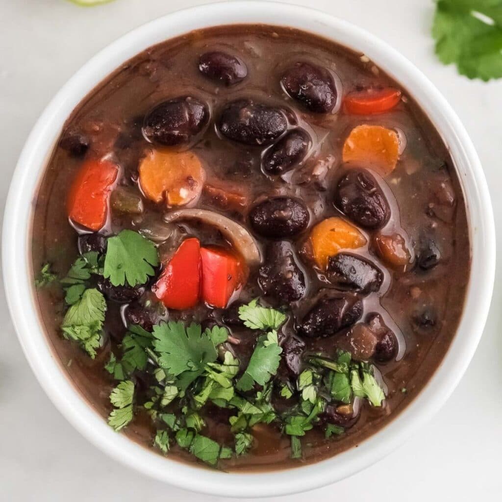 Easy Black Bean Soup - To Simply Inspire