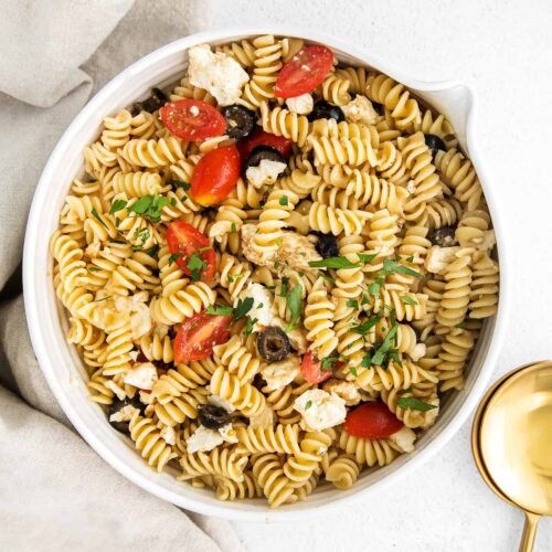 Easy Greek Pasta Salad - To Simply Inspire