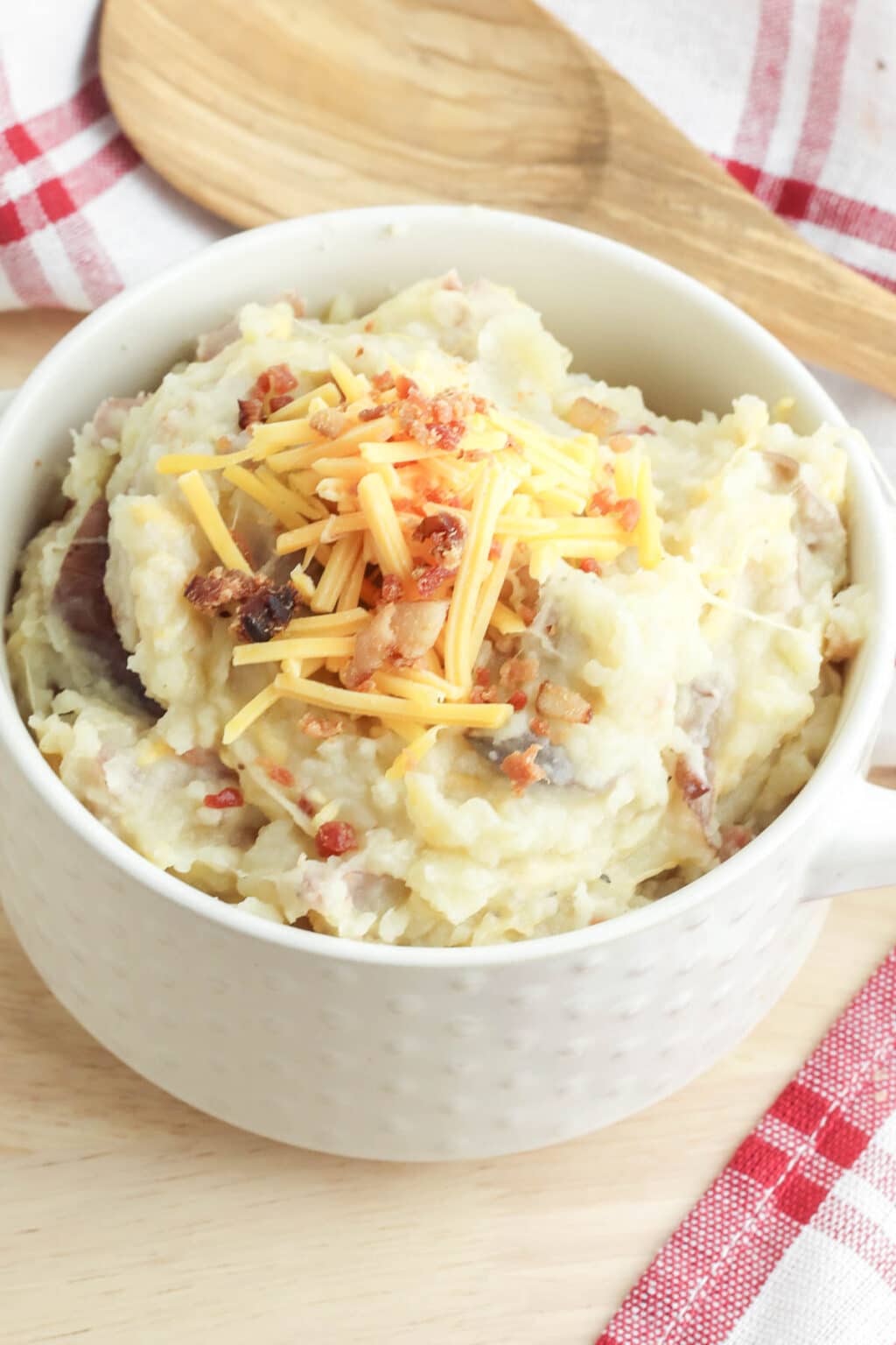 Slow Cooker Loaded Mashed Potatoes To Simply Inspire 0290