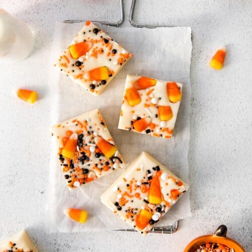 Candy Corn Fudge