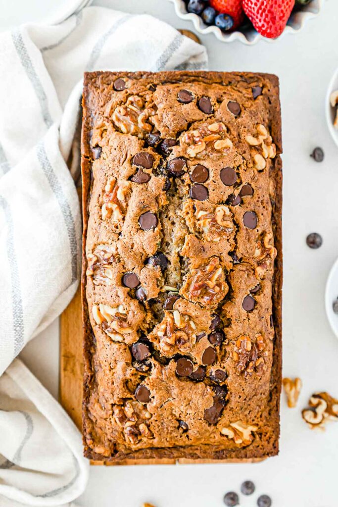 Chocolate Chip Zucchini Bread - To Simply Inspire