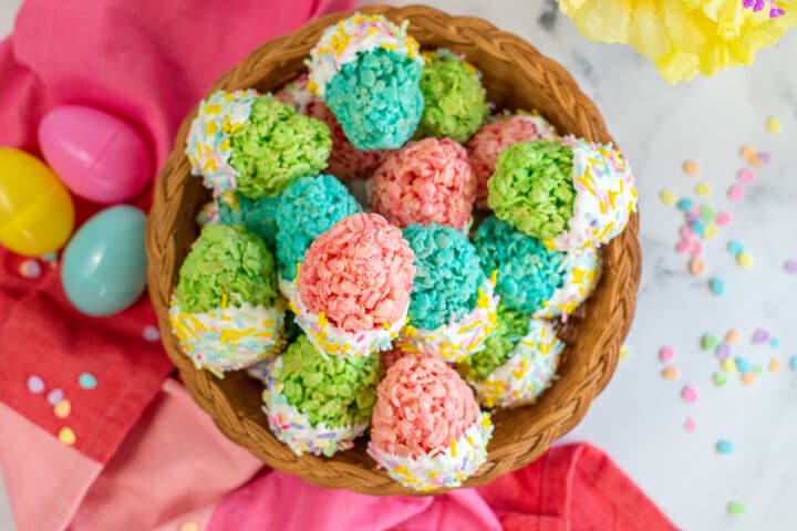 Easter Rice Krispie Treats - To Simply Inspire