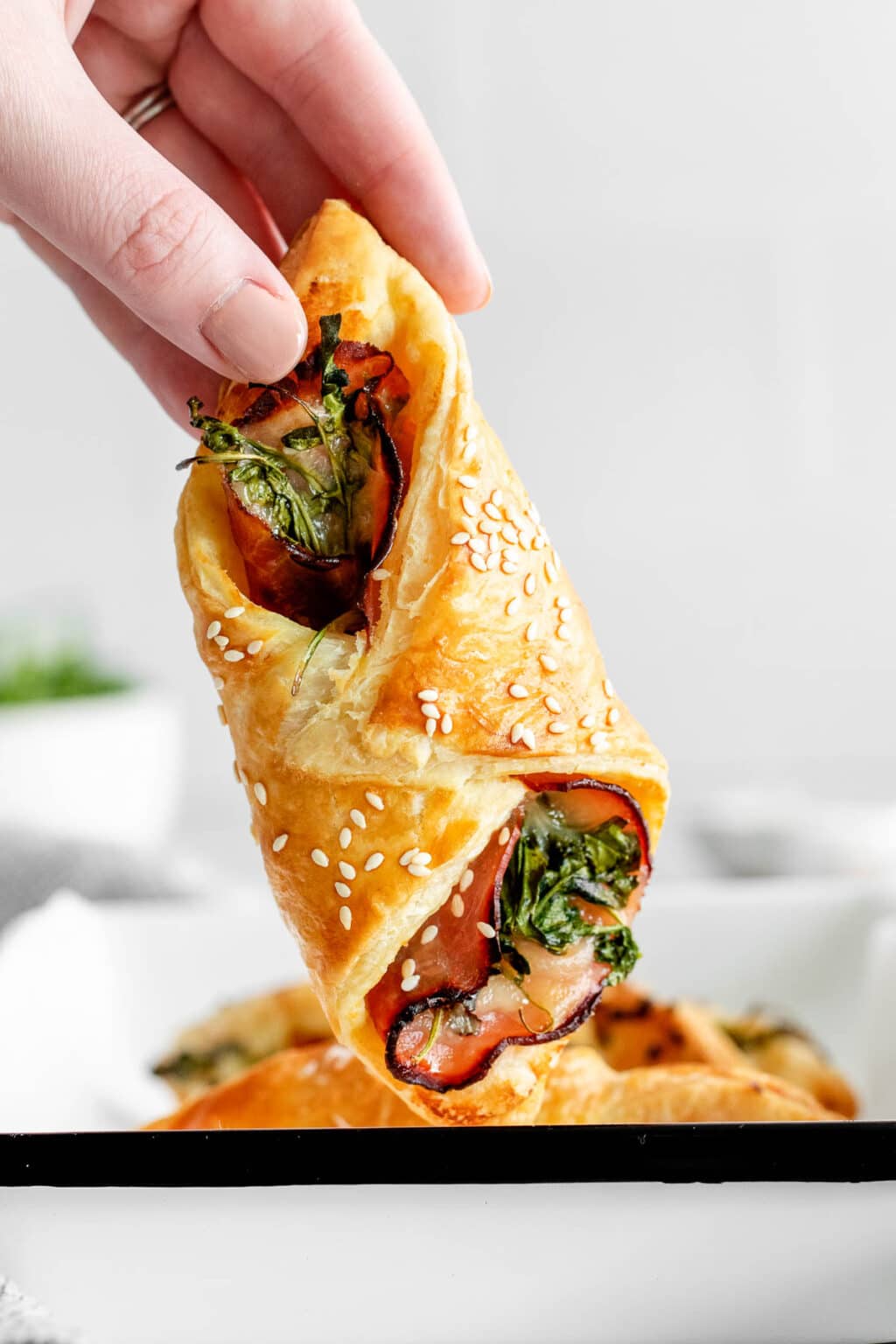 Ham and Cheese Puff Pastry - To Simply Inspire