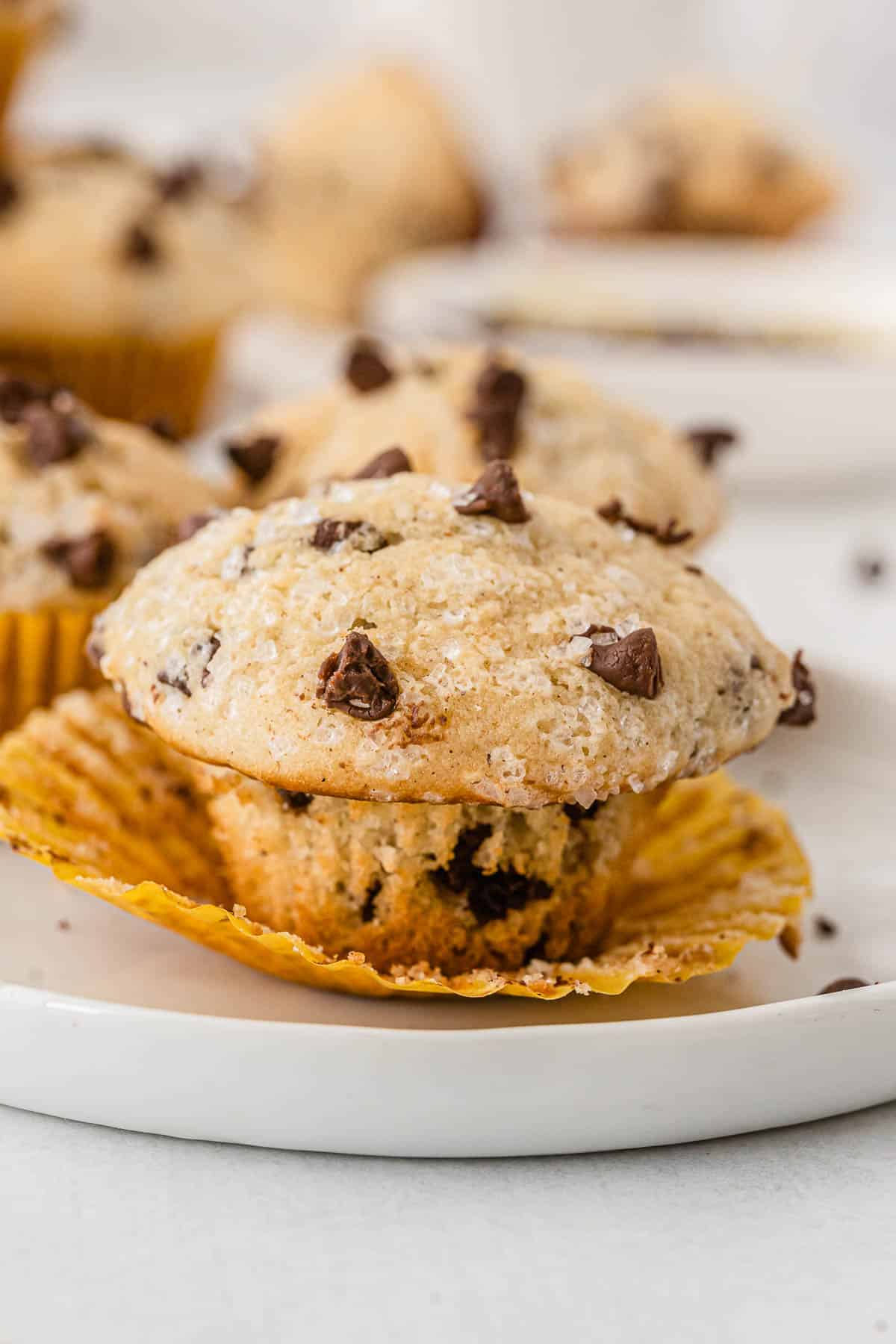 Mini Chocolate Chip Muffins (Mini Bites Copycat Recipe) - Olives + Thyme