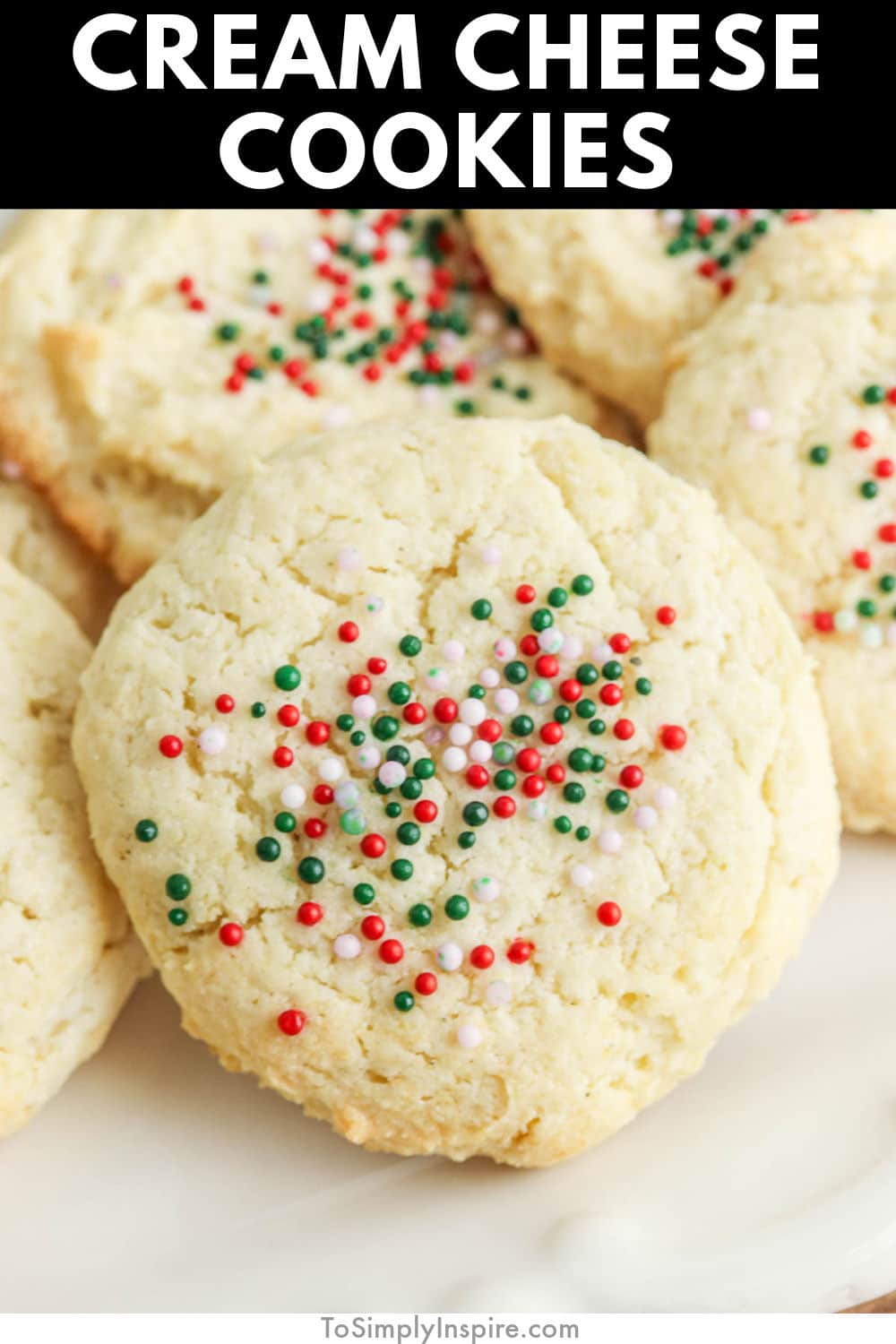 Cream Cheese Cookies - To Simply Inspire