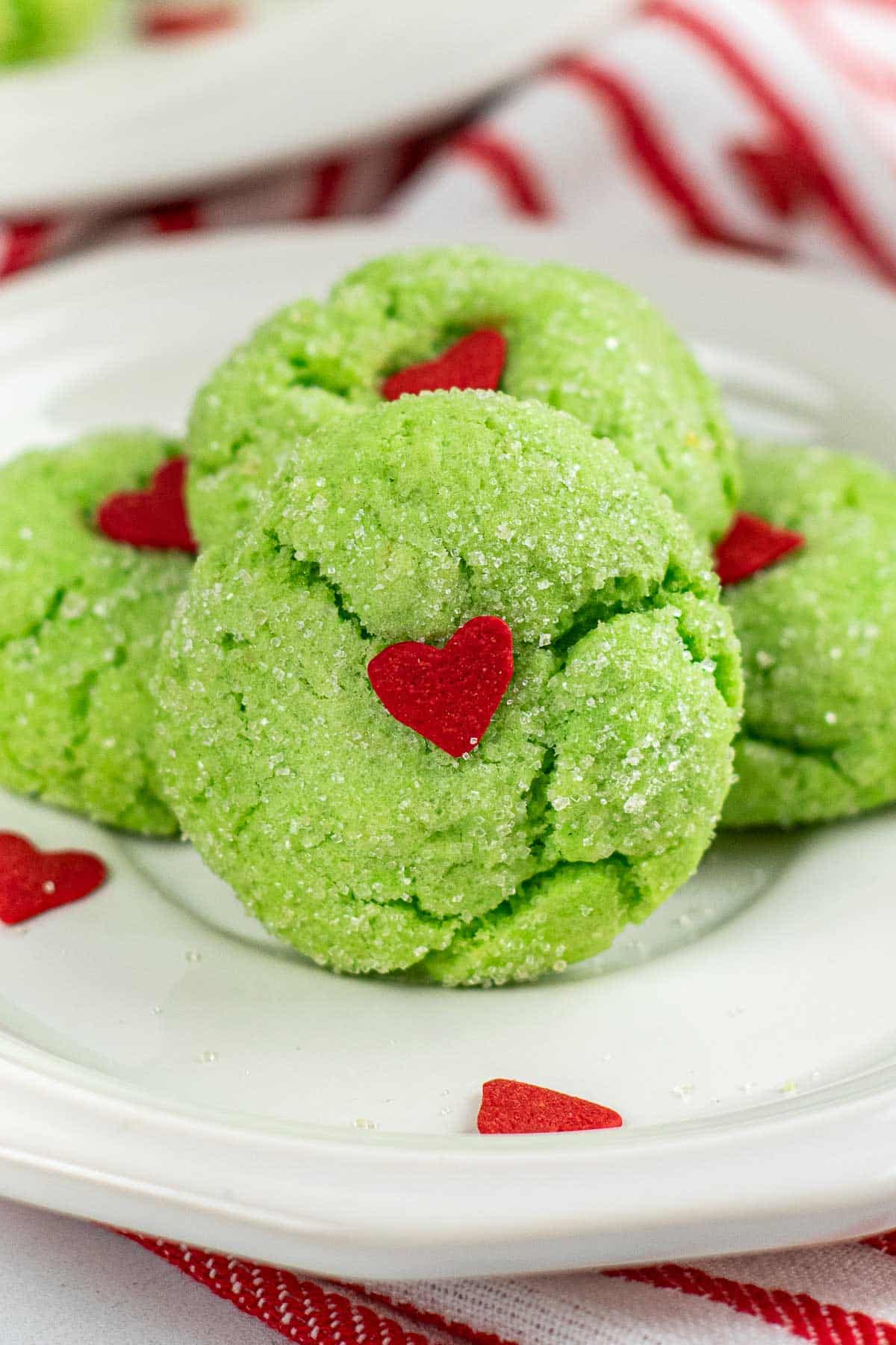 Grinch Cookies Recipe - Soulfully Made