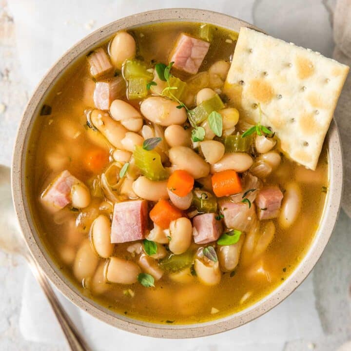 White Bean and Ham Soup - To Simply Inspire