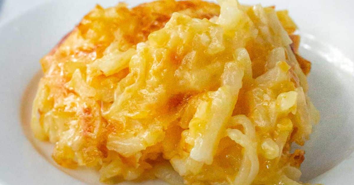 Easy Hashbrown Casserole - Brown Eyed Baker