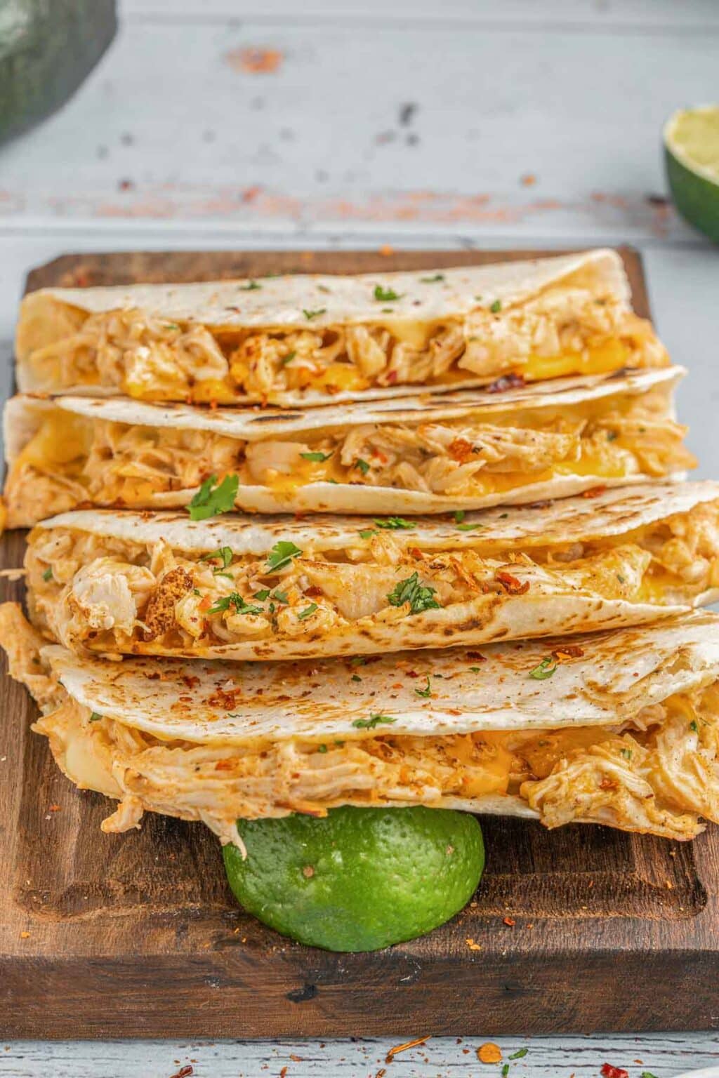 Buffalo Chicken Quesadillas - To Simply Inspire