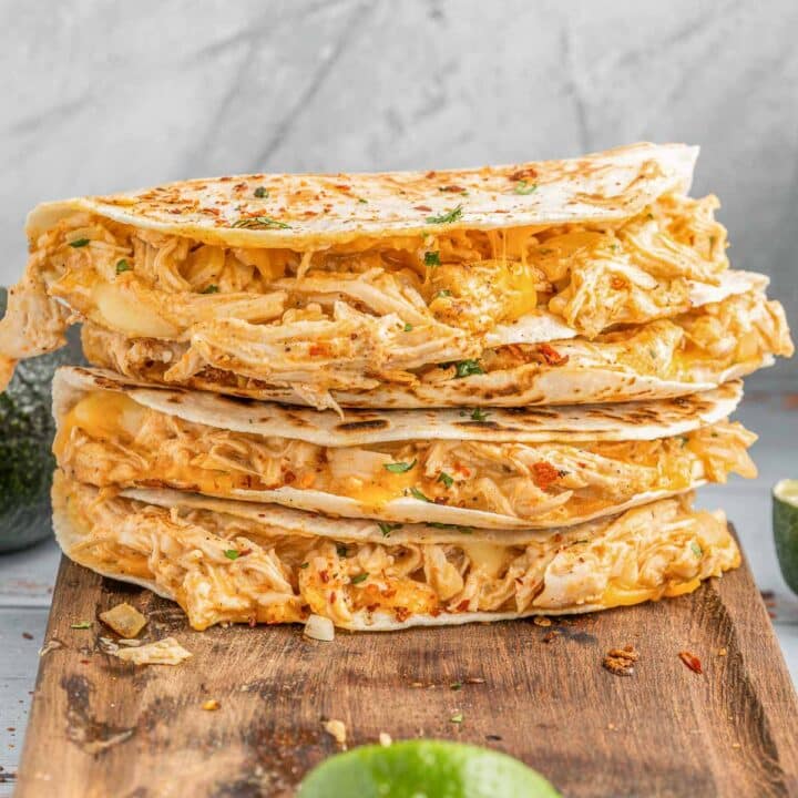 Buffalo Chicken Quesadillas - To Simply Inspire