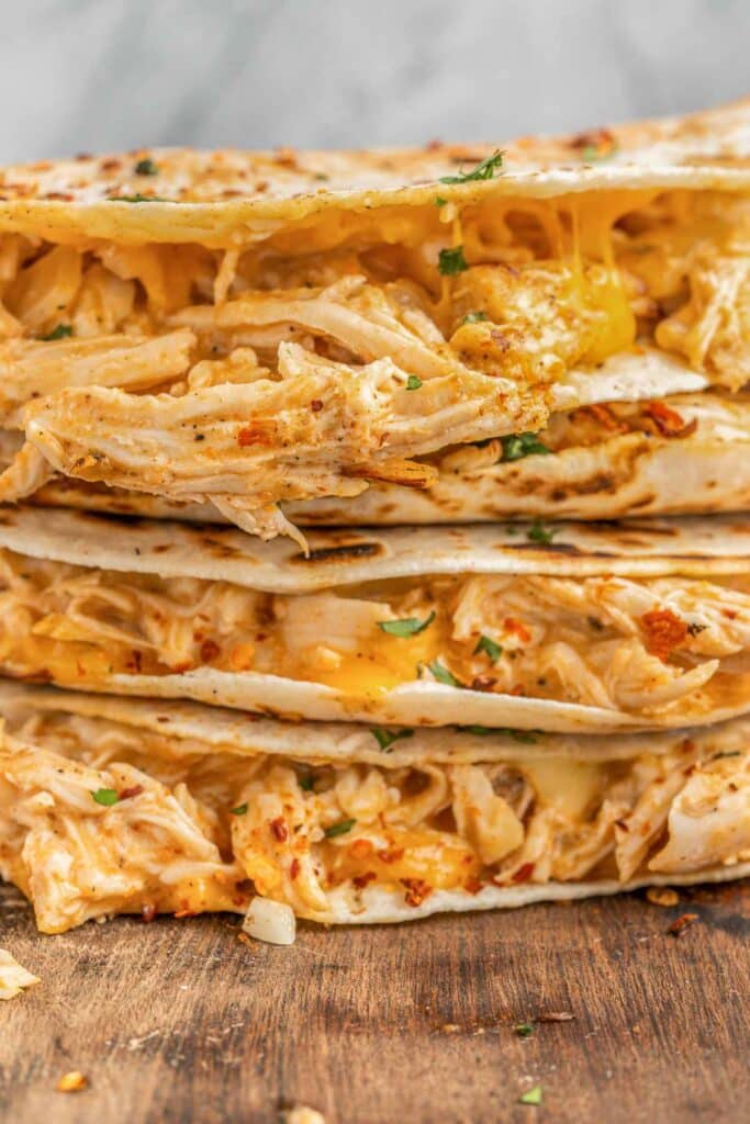 Buffalo Chicken Quesadillas - To Simply Inspire