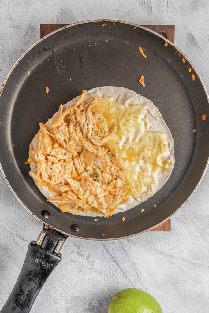 Buffalo Chicken Quesadillas - To Simply Inspire