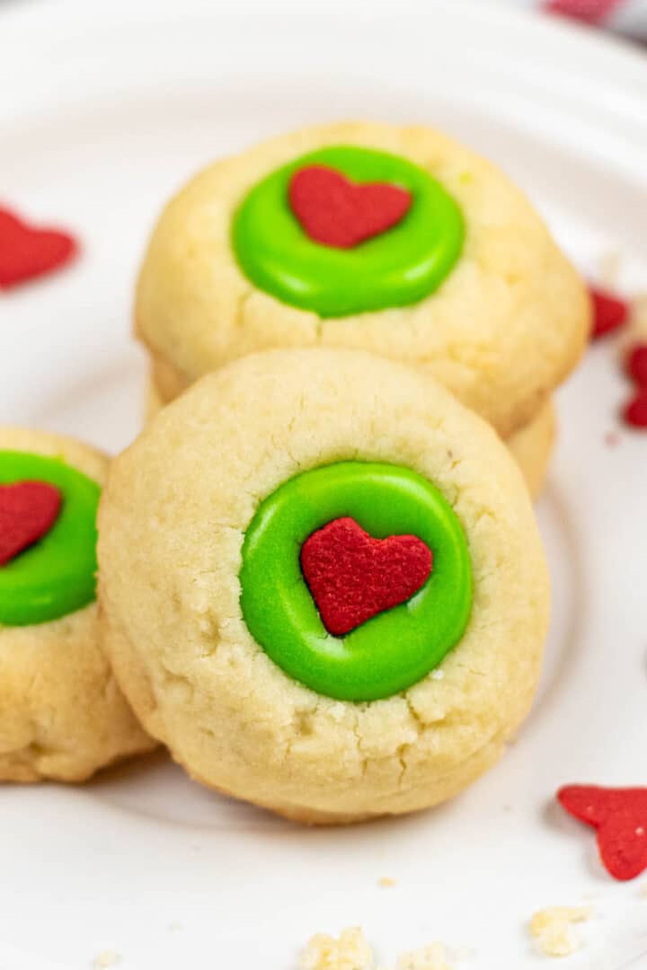 Icing Thumbprint Cookies - To Simply Inspire