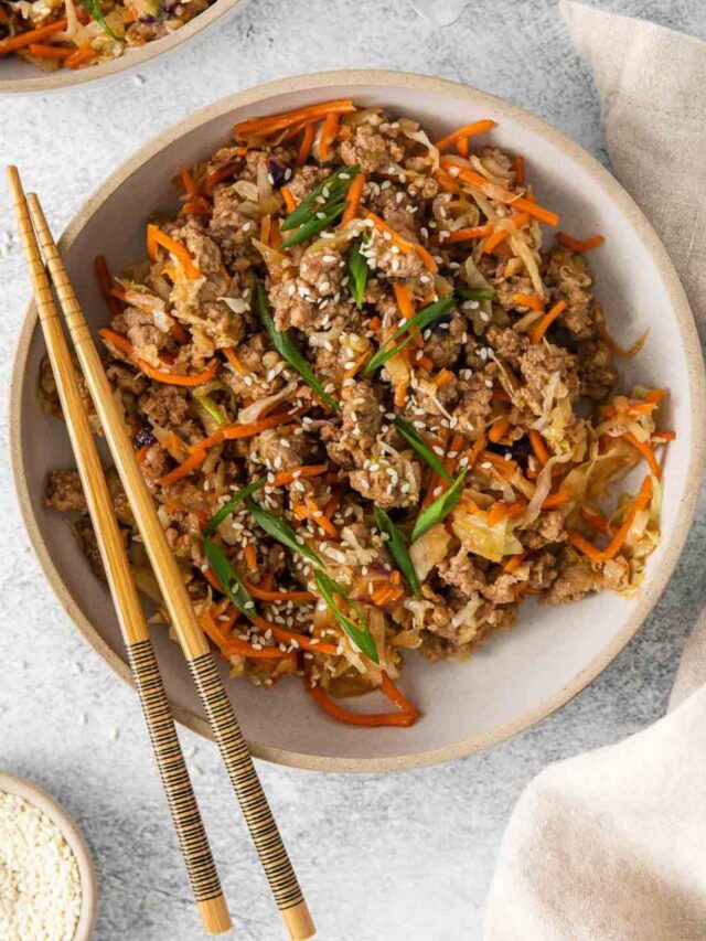 Egg Roll In A Bowl To Simply Inspire 