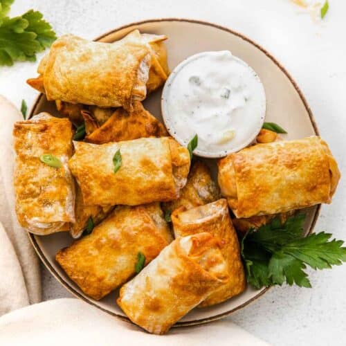 Air Fryer Egg Rolls Recipe - Cilantro Parsley