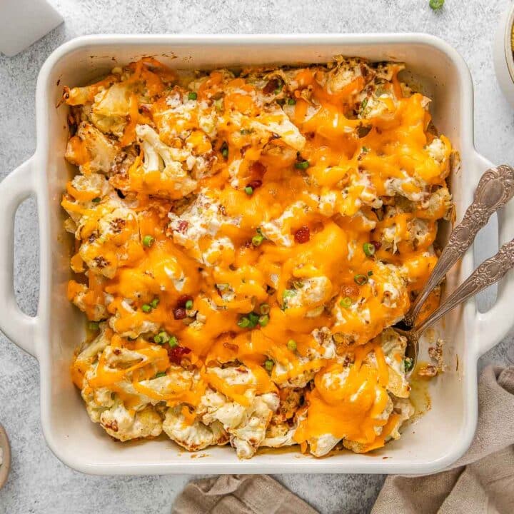 Cheesy Cauliflower Bake - To Simply Inspire