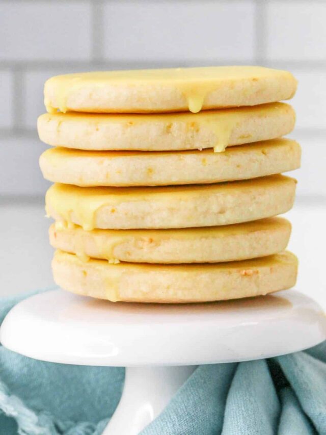 Lemon Shortbread Cookies Recipe - To Simply Inspire