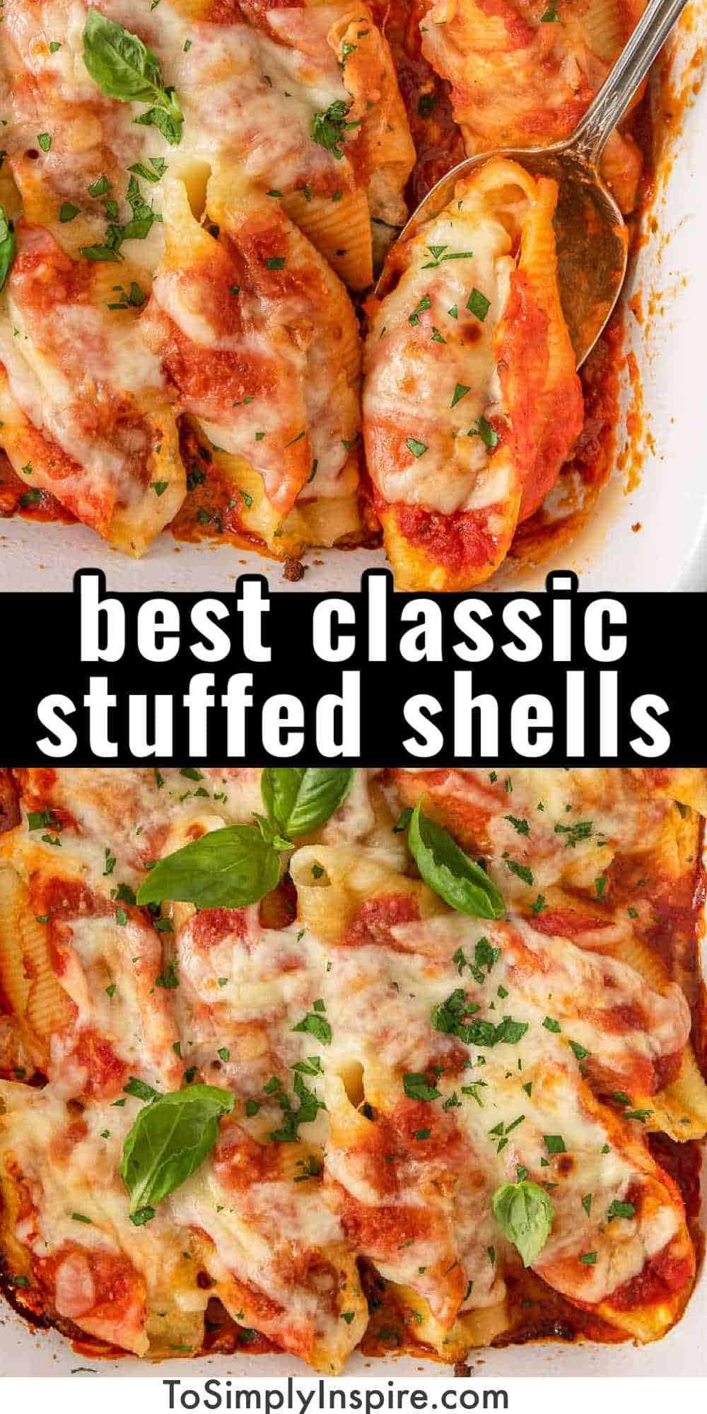 Best Classic Stuffed Pasta Shells - To Simply Inspire