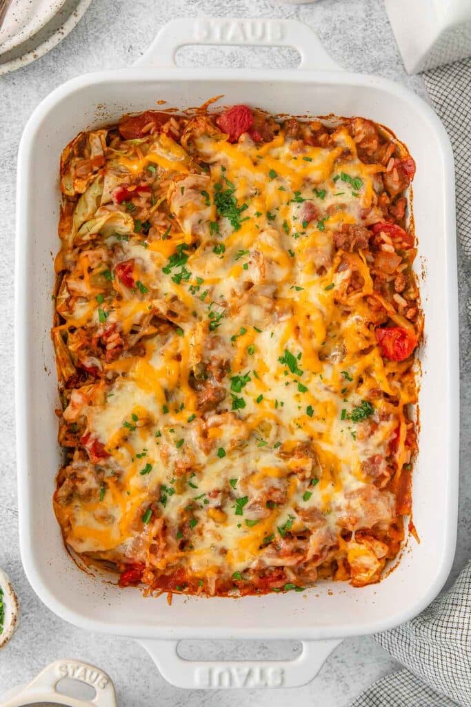 Cabbage Roll Casserole - To Simply Inspire