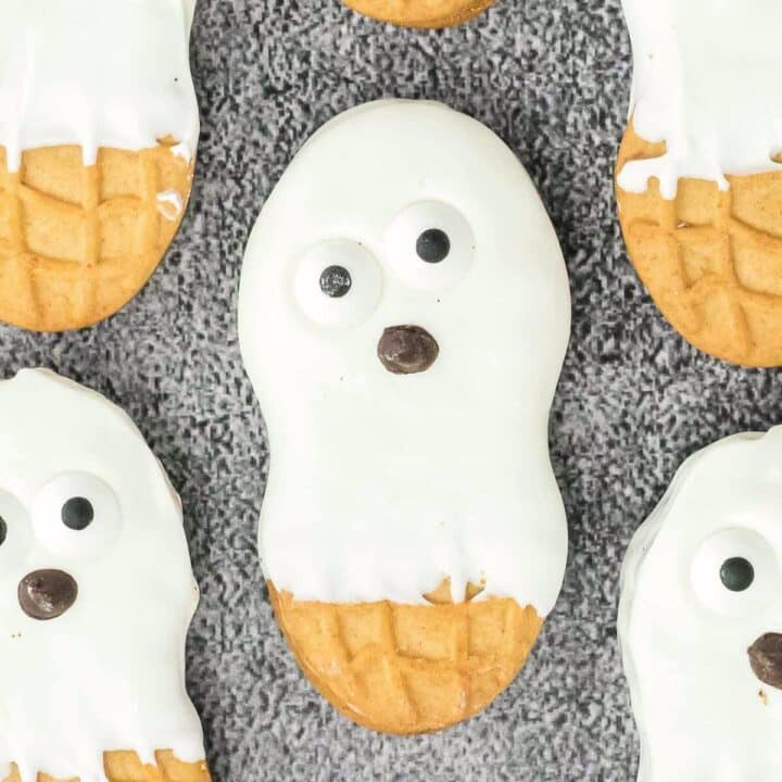 Easy Nutter Butter Ghosts - Halloween Treat