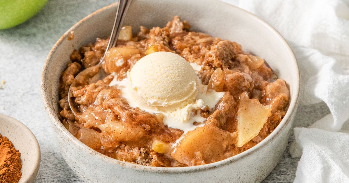 Apple Dump Cake - To Simply Inspire