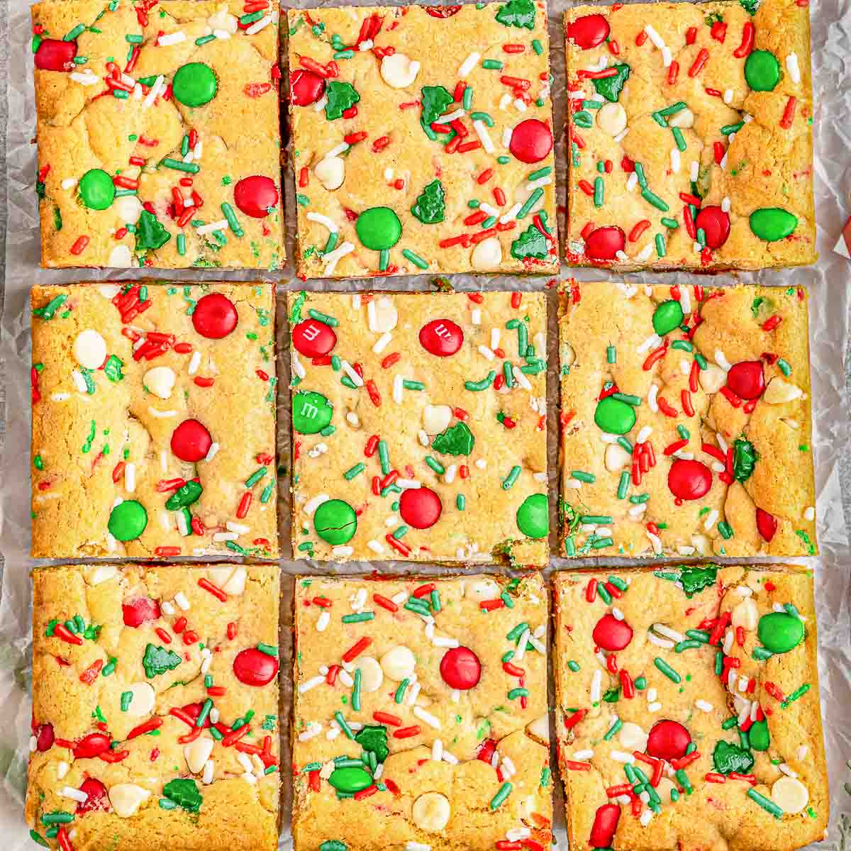 Easy M&M Cookie Bars Recipe - To Simply Inspire