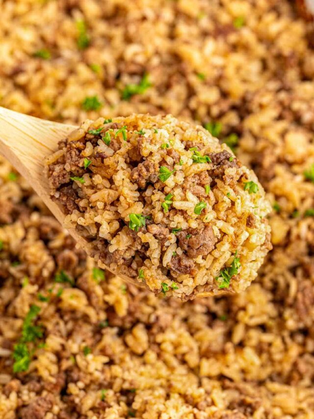 Hamburger Rice Casserole Recipe - To Simply Inspire