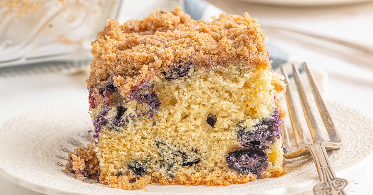 Best Blueberry Buckle Recipe - To Simply Inspire